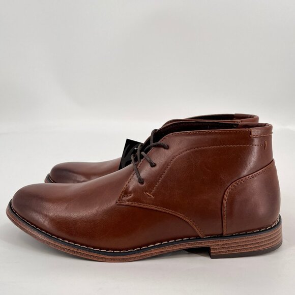 Deer Stags Maddox Boots Size 8.5M Brown Simulated Leather Memory Foam Shoes main image 10